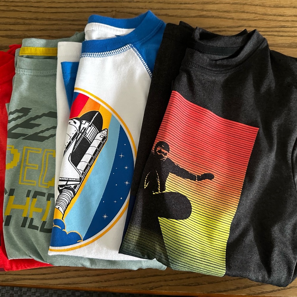 Kids Graphic T-Shirts - Multi-Color Pack
